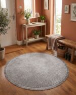 Livora Gri Polyester Dokuma Halı - Görsel 3