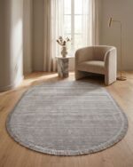 Livora Gri Polyester Dokuma Halı - Görsel 4