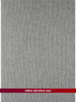 Grida Gri Doğal Sisal Halı - Görsel 6