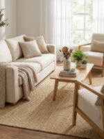 Linora Natural Doğal Sisal Halı - Görsel 5
