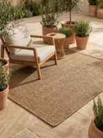 Madera Kahve Doğal Sisal Halı - Görsel 4