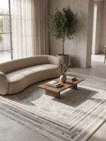 Armoni Halı Modern Salon, Mutfak, Oturma Odası Halısı AR-01