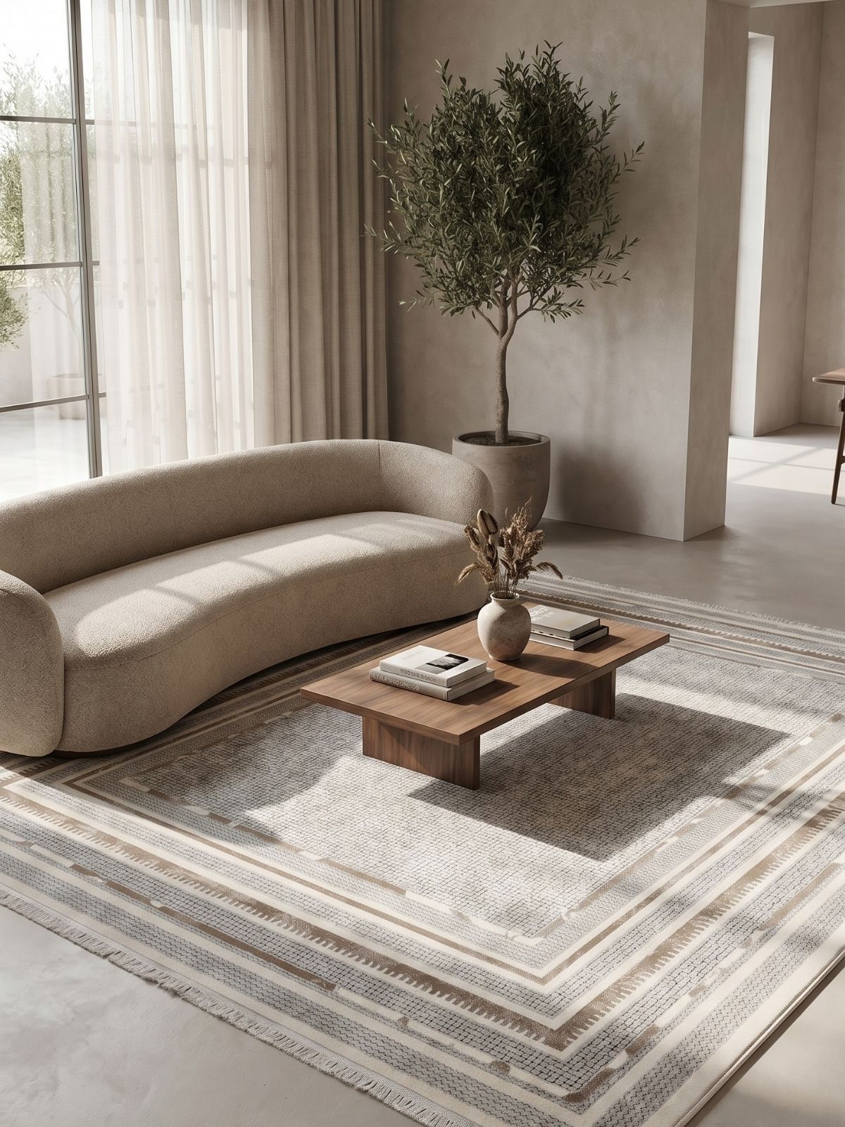 ar-1 (1) Armoni Halı Modern Salon, Mutfak, Oturma Odası Halısı AR-01 - Görsel 1