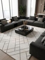 Armoni Halı Modern Salon, Mutfak, Oturma Odası Halısı AR-18