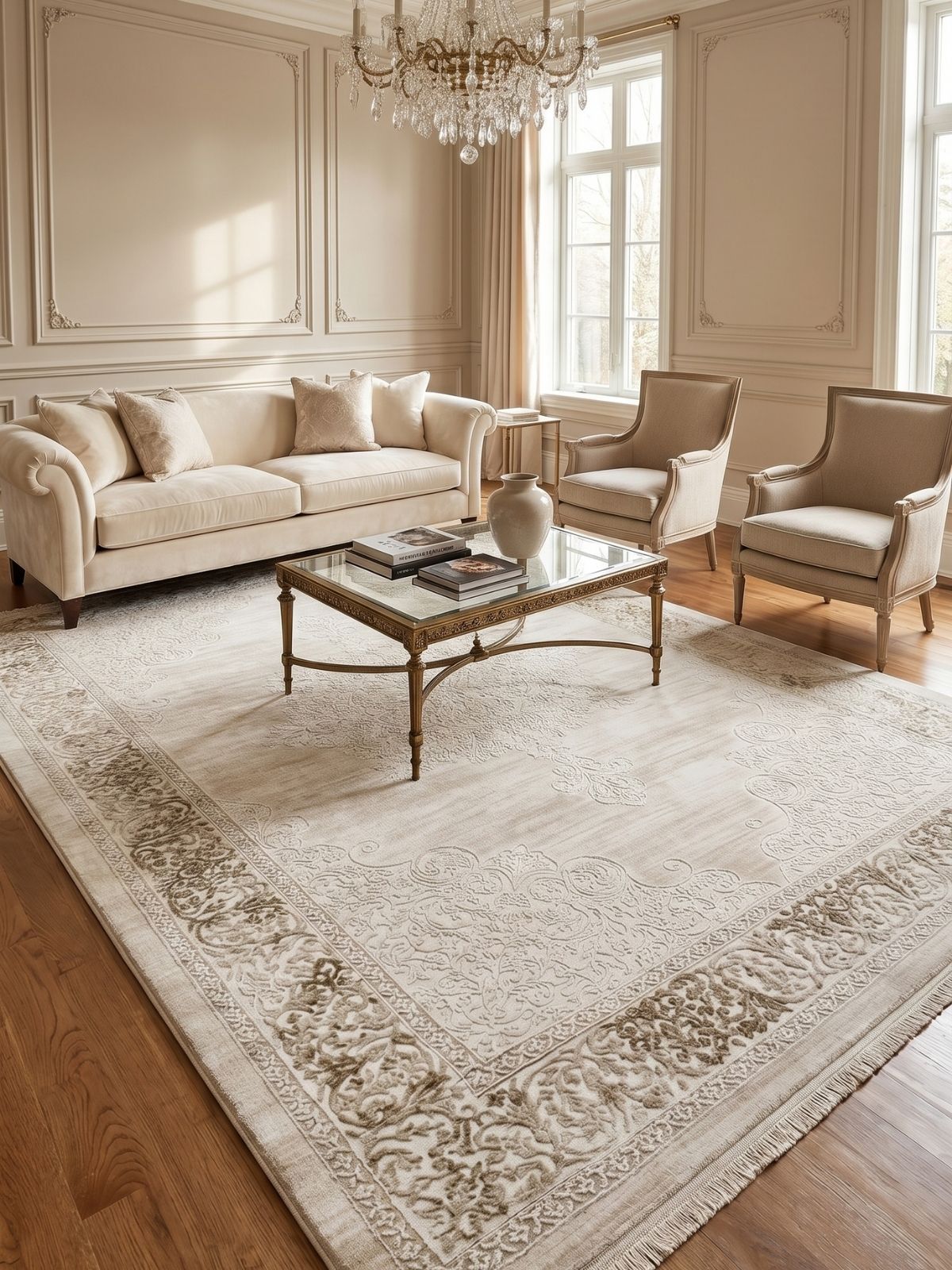 ar-22 (1) Armoni Halı Modern Salon, Mutfak, Oturma Odası Halısı AR-22 - Görsel 1