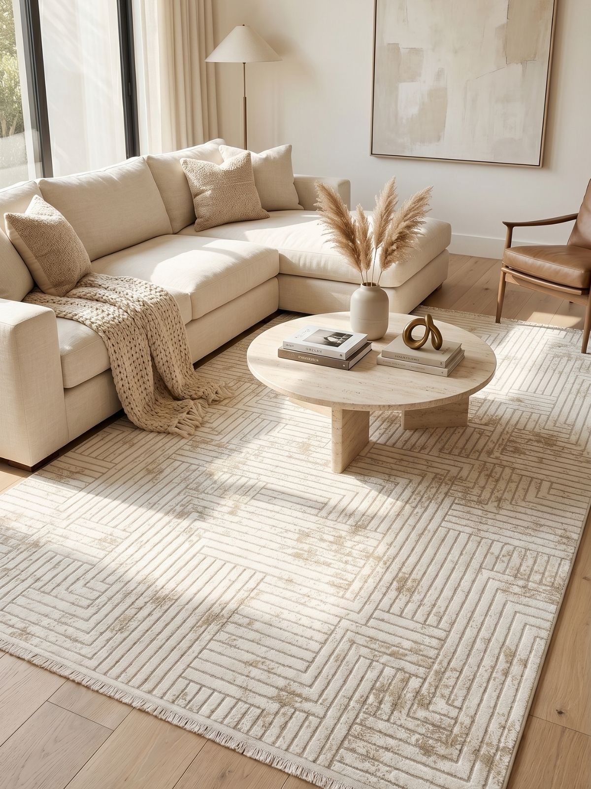ar-4 (1) Armoni Halı Modern Salon, Mutfak, Oturma Odası Halısı AR-04 - Görsel 1